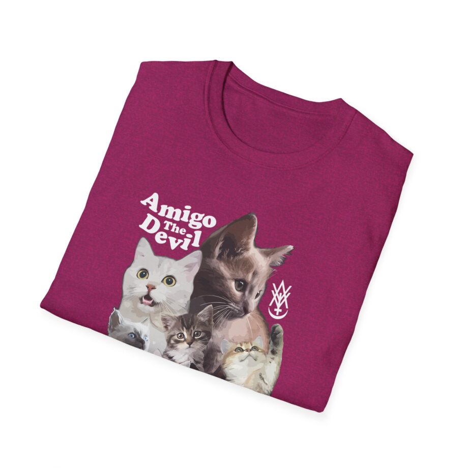 Amigo the Devil  Too Many Puppies Unisex Softstyle T-shirt