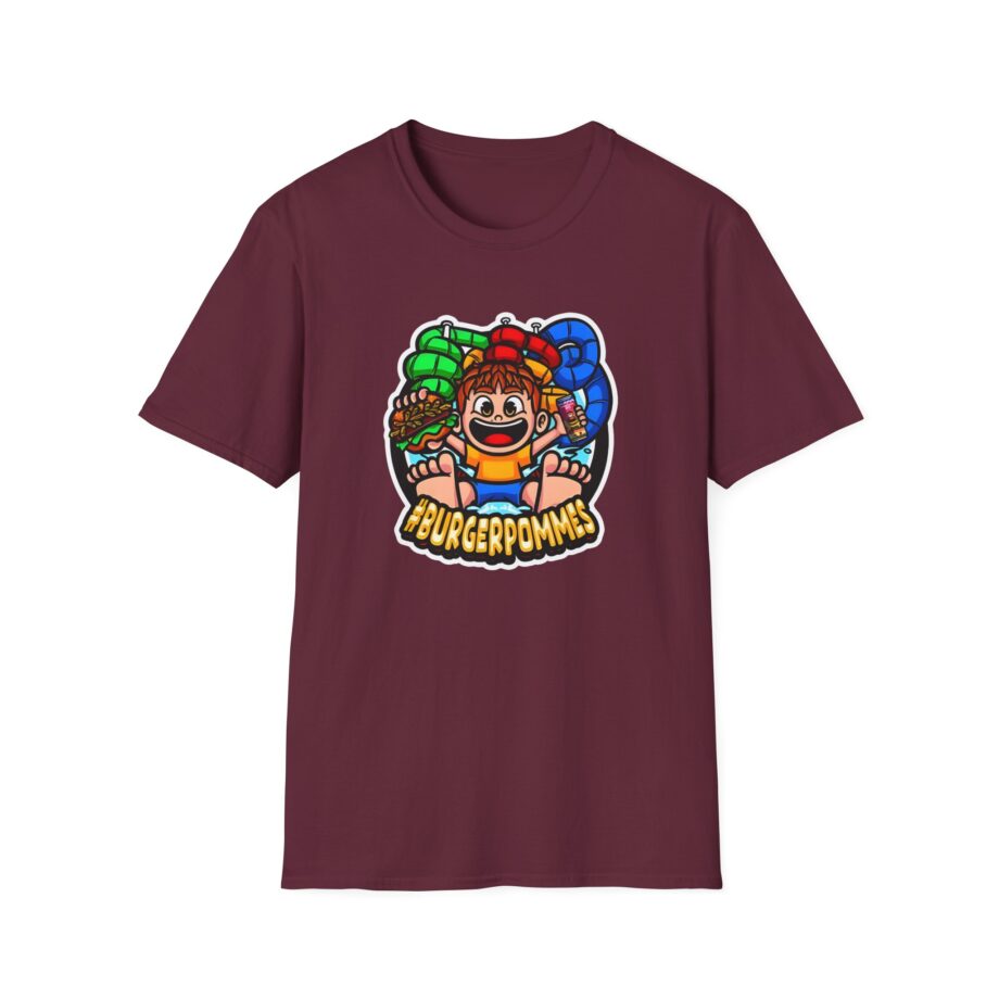 Burger Pommes  Unisex Softstyle T-Shirt