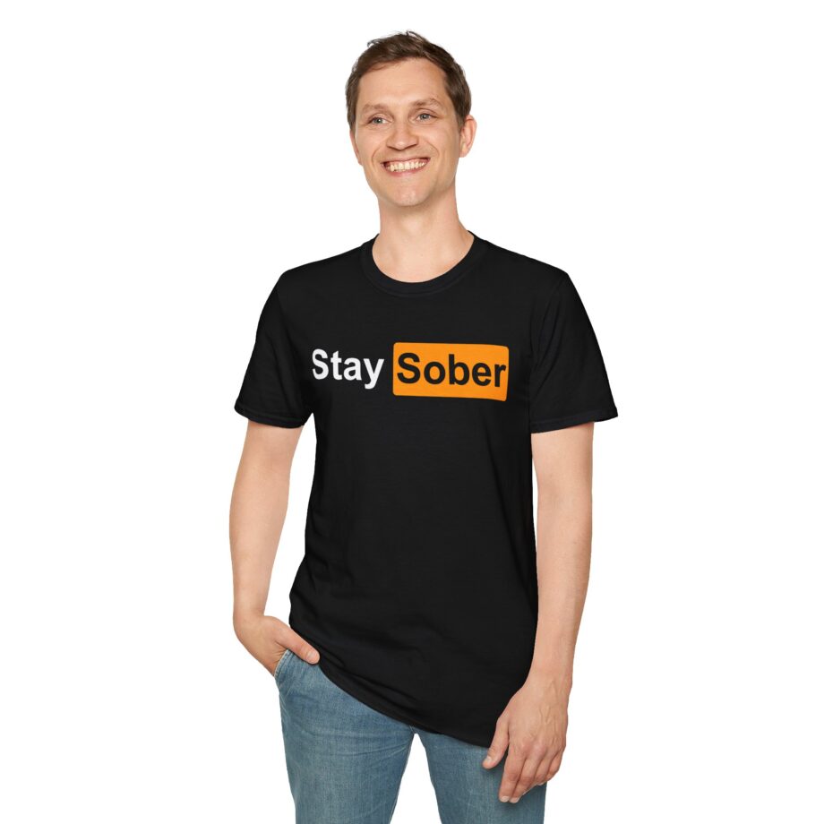 Daydrian Harding Stay Sober Unisex Softstyle T-shirt