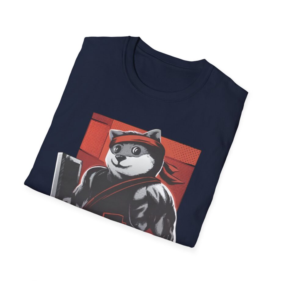 Gejmr Rambo Doge Unisex Softstyle T-shirt