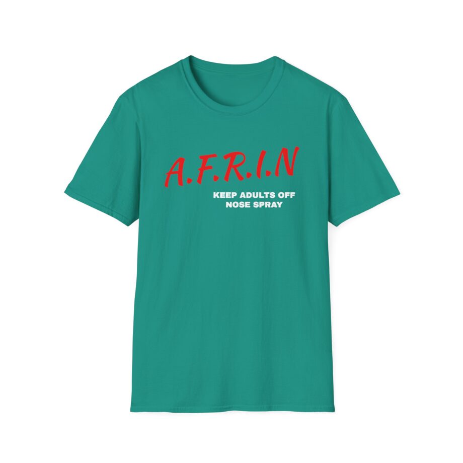 Nate Bargatze Afrin Keep Adults of Nose Spray Unisex Softstyle T-Shirt