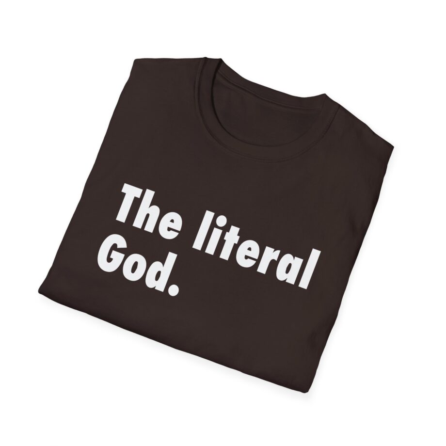 Zackrawrr the Literal God Unisex Softstyle T-shirt