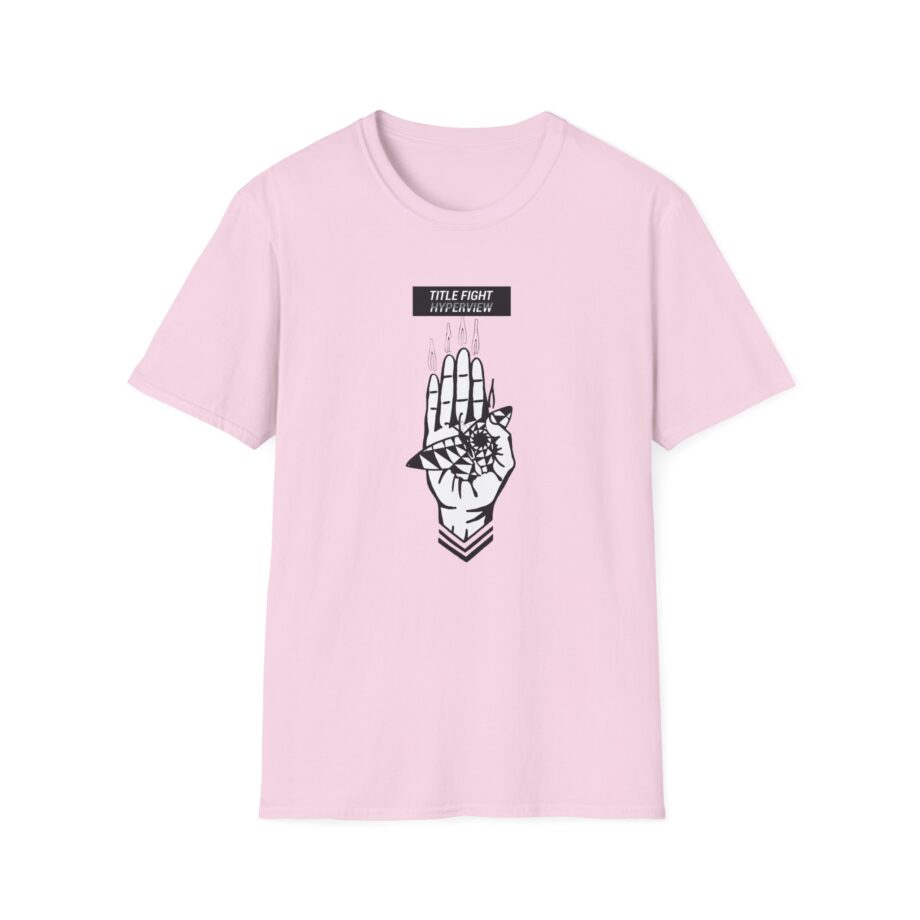 Title Fight Hyperview Hand Unisex Softstyle T-Shirt