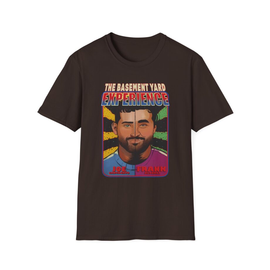 Basement Yard Split Face Experience Unisex Softstyle T-shirt