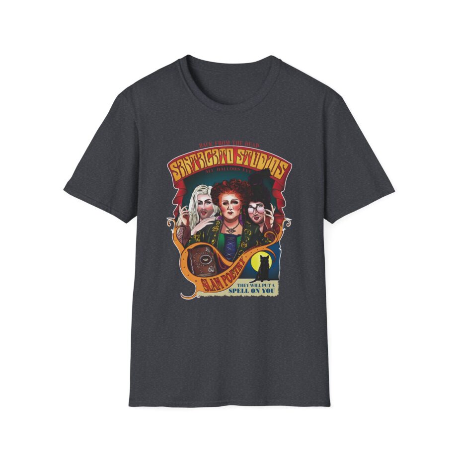 The Basement Yard Hocus Pocus Slam Poetry Unisex Softstyle T-shirt
