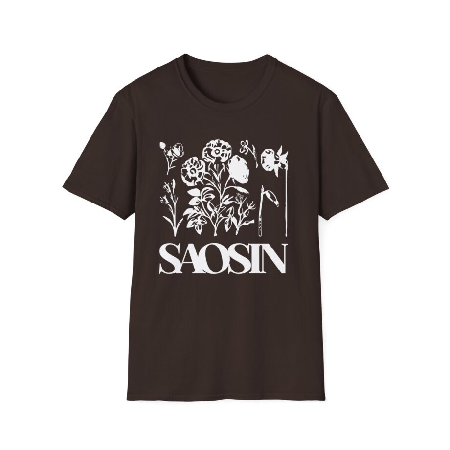 Saosin Flowers Unisex Softstyle T-Shirt