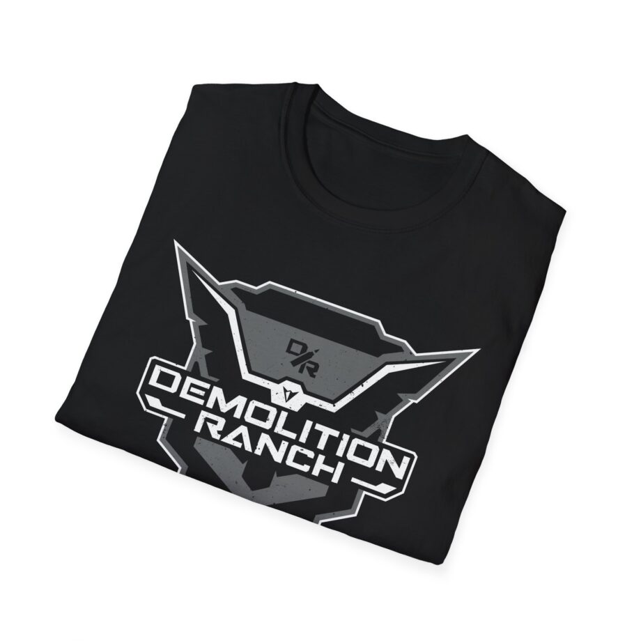 Demolition Ranch Monochrome Shield Unisex Softstyle T-shirt