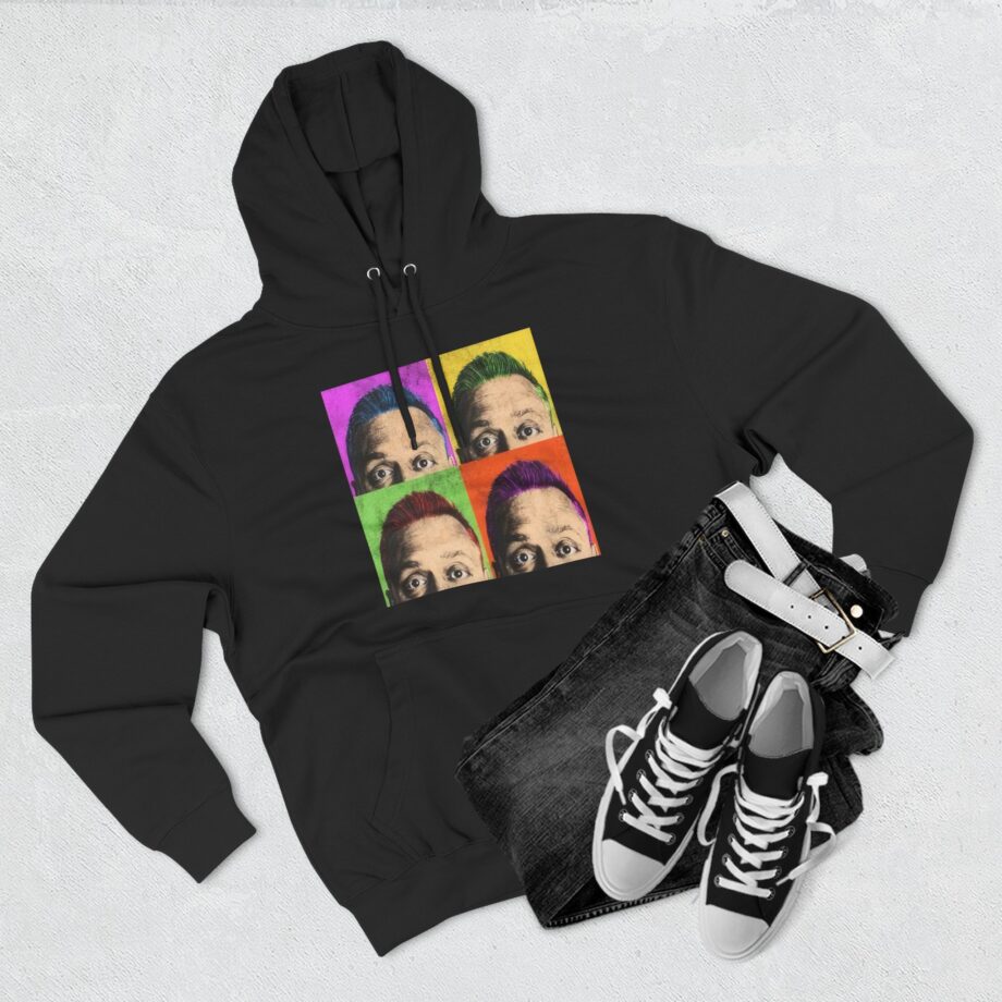 Nate Bargatze Three-Panel Fleece Hoodie