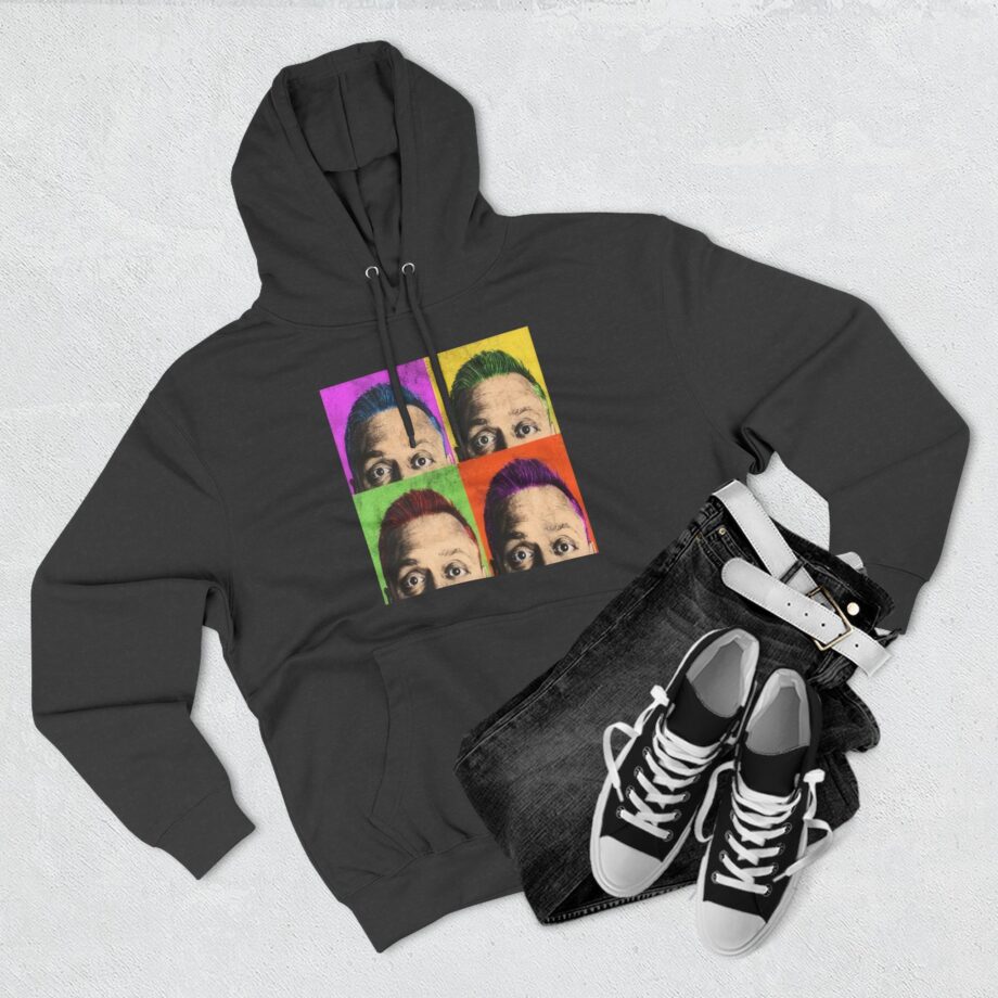 Nate Bargatze Three-Panel Fleece Hoodie