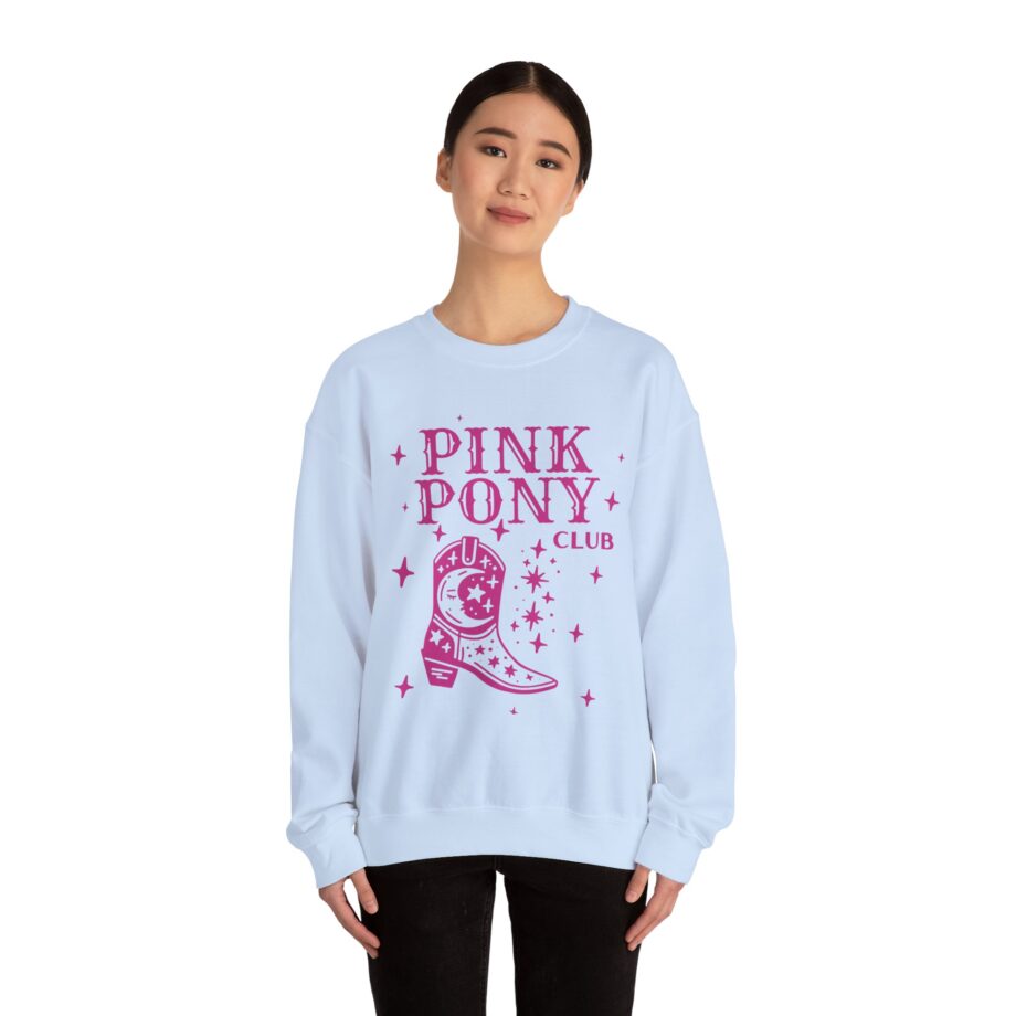 Chappell Roan Pink Pony Club Unisex Heavy Blend Crewneck Sweatshirt