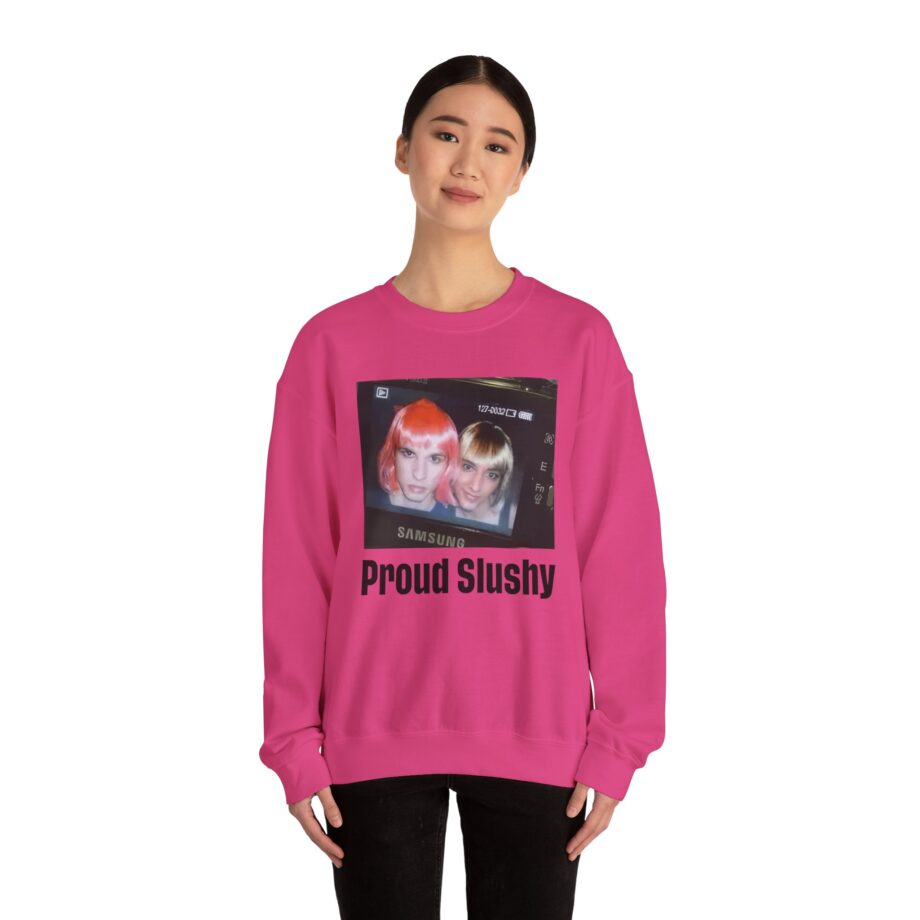 Slushy Proud Unisex Heavy Blend Crewneck Sweatshirt