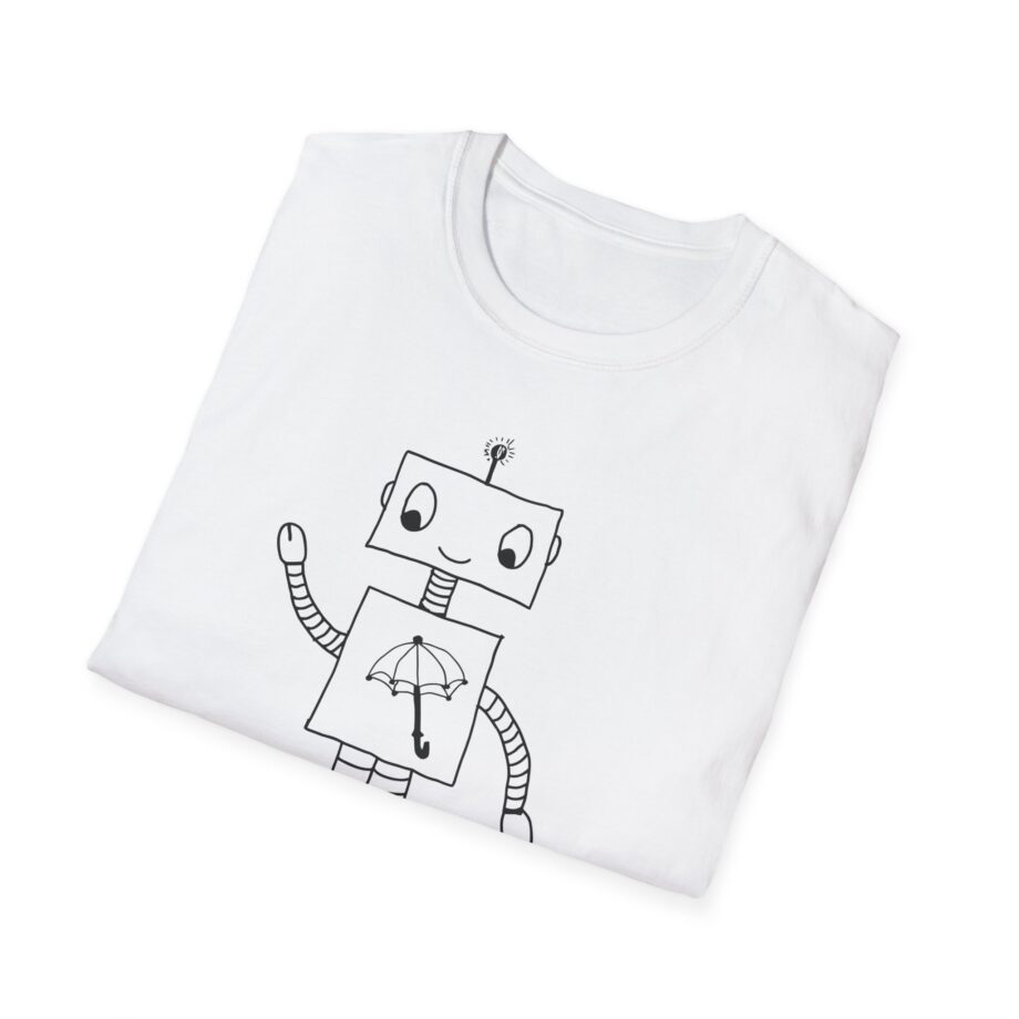Armchair Expert Robot Unisex Softstyle T-shirt