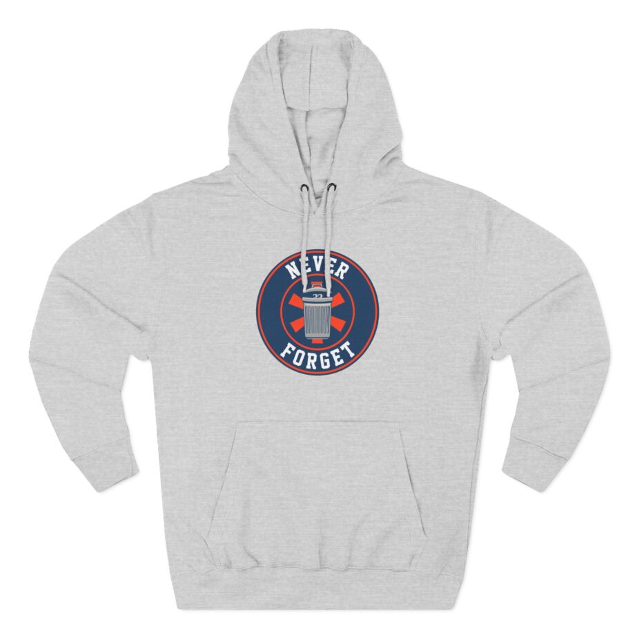 Trevor Bauer Never Forget Three-panel Fleece Hoodie