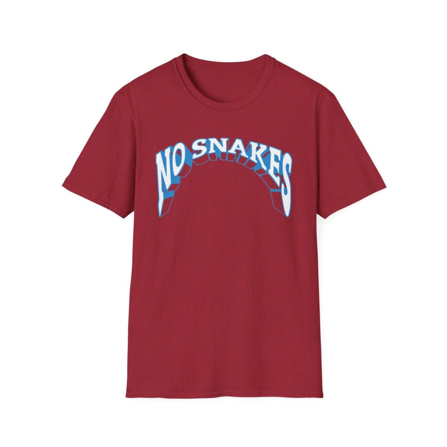 Zerkaa No Snakes Unisex Softstyle T-Shirt