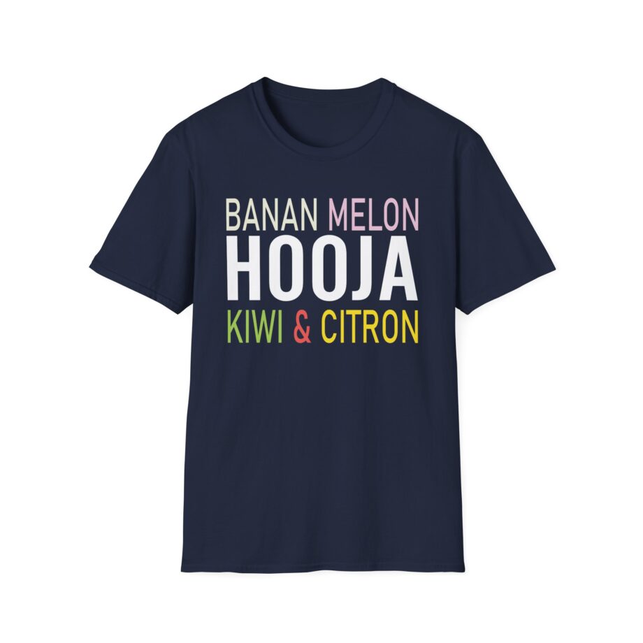 Hooja Banan Melon Kiwi & Citron Unisex Softstyle T-shirt