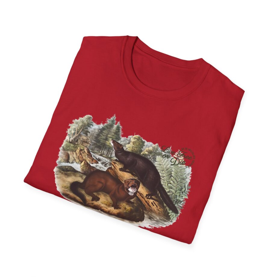 Live Free or Die in Mogul Hampshire Unisex Softstyle T-Shirt
