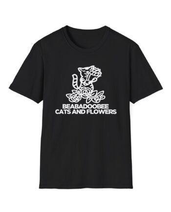 Beabadoobee Cats and Flowers Unisex Softstyle T-Shirt