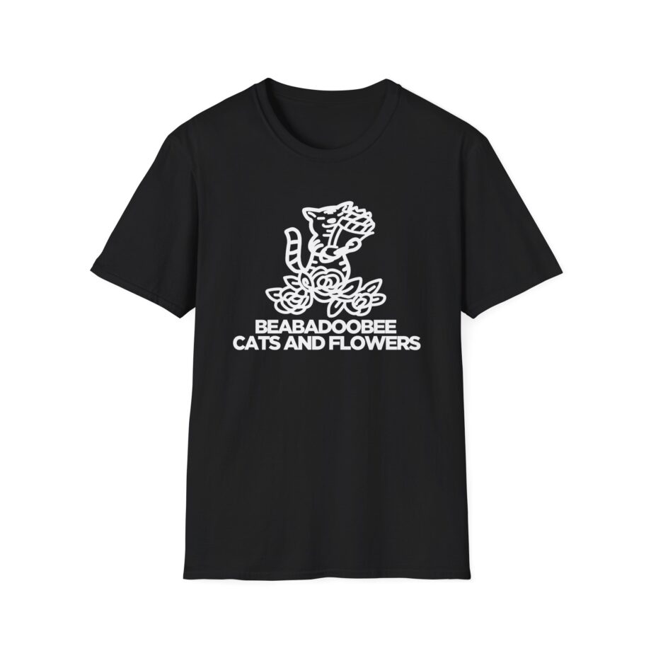 Beabadoobee Cats and Flowers Unisex Softstyle T-Shirt