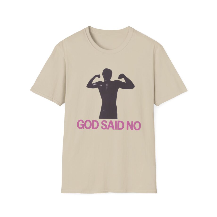 Omar Apollo God Said No Muscle Unisex Softstyle T-shirt