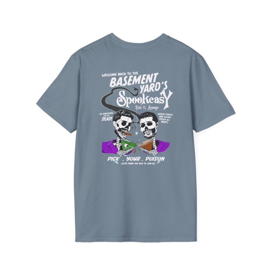 Basement Yard the Spookeasy Bar & Lounge Unisex Softstyle T-shirt