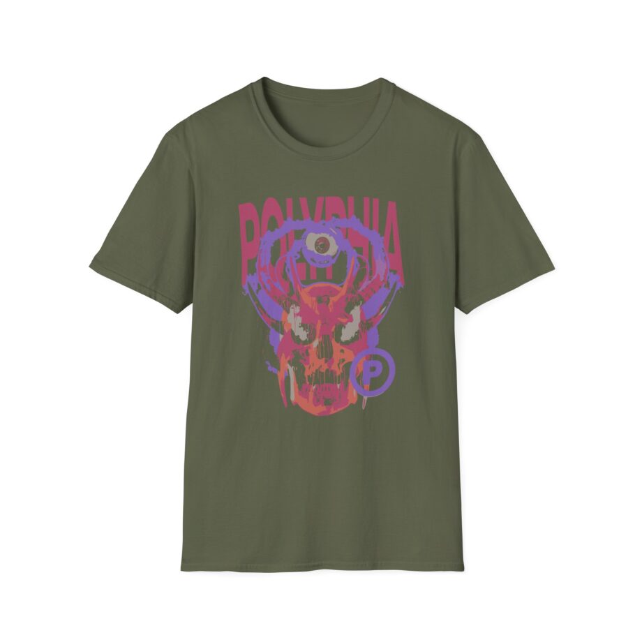 Polyphia Skull Circle  Unisex Softstyle T-Shirt
