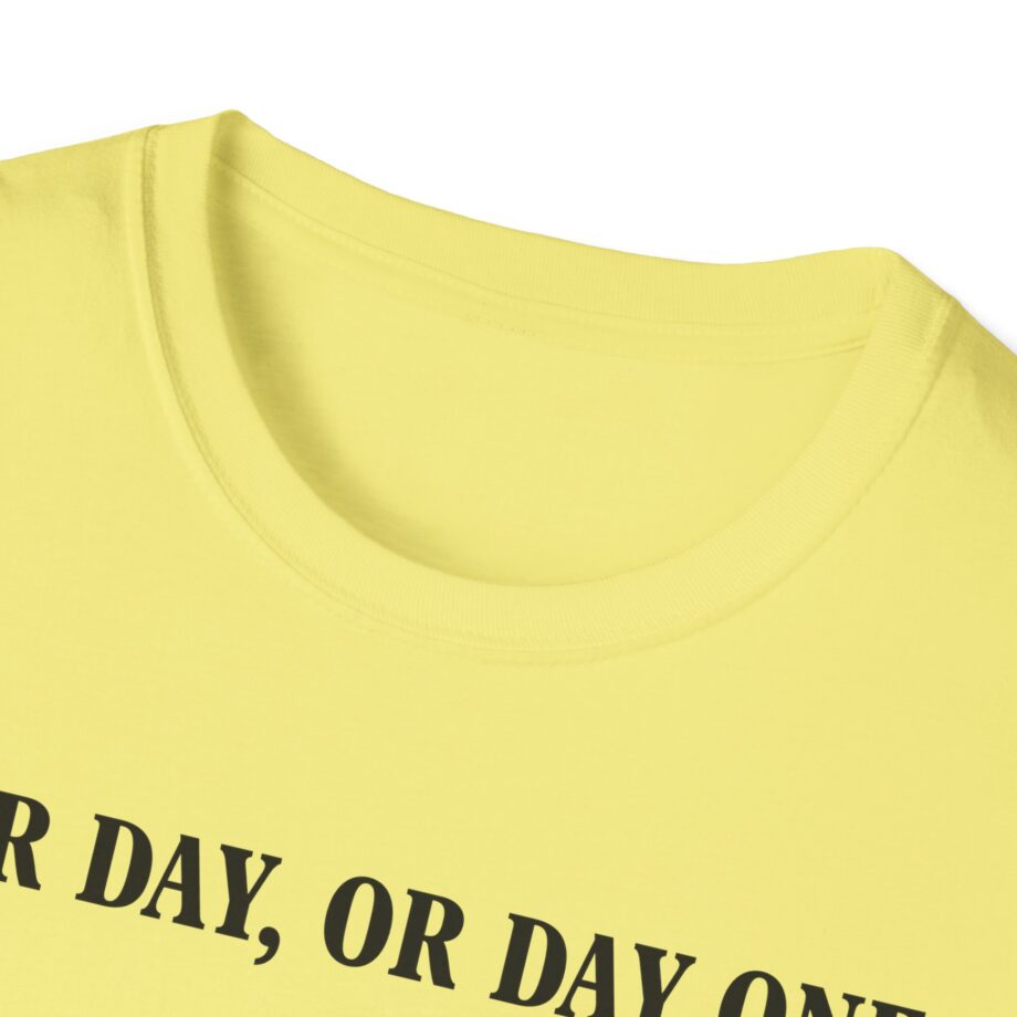 Jynxzi One Day, or Day One Unisex Softstyle T-Shirt