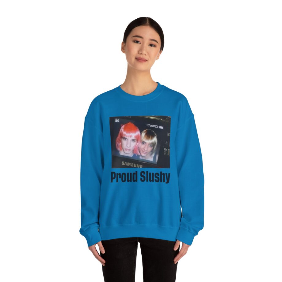 Slushy Proud Unisex Heavy Blend Crewneck Sweatshirt