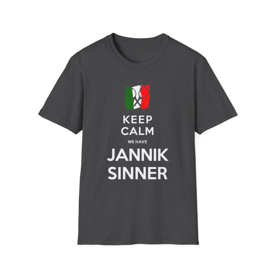 Jannik Sinner Keep Calm We Have  Unisex Softstyle T-Shirt