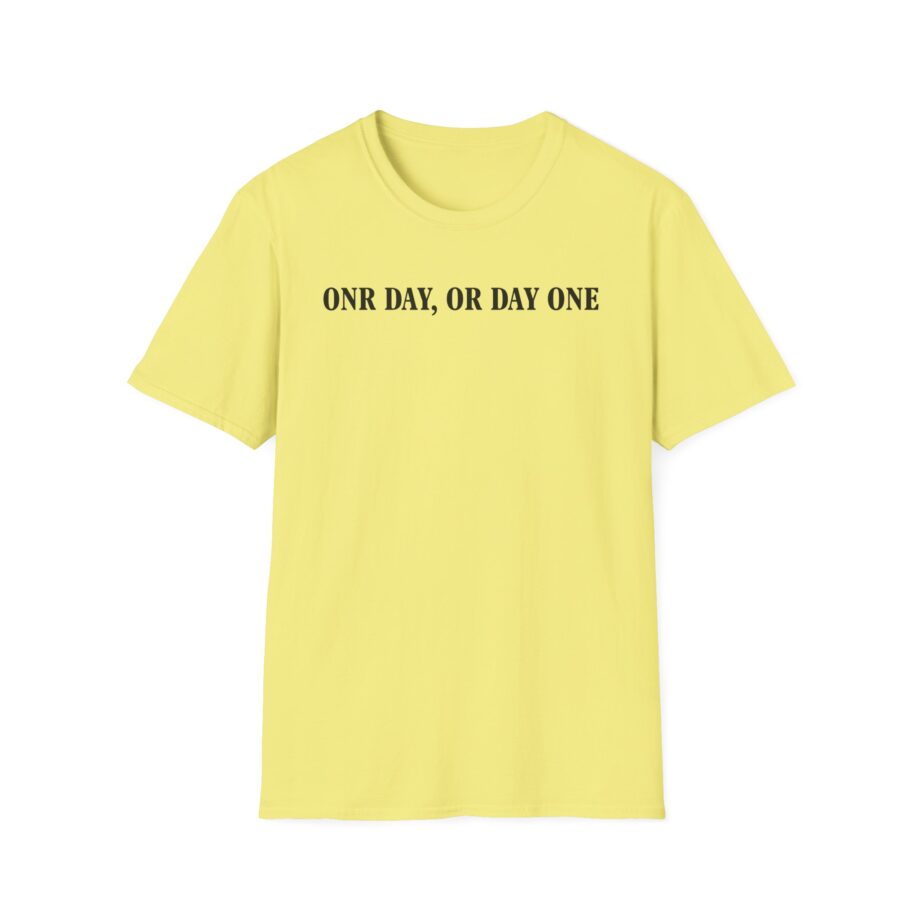 Jynxzi One Day, or Day One Unisex Softstyle T-Shirt