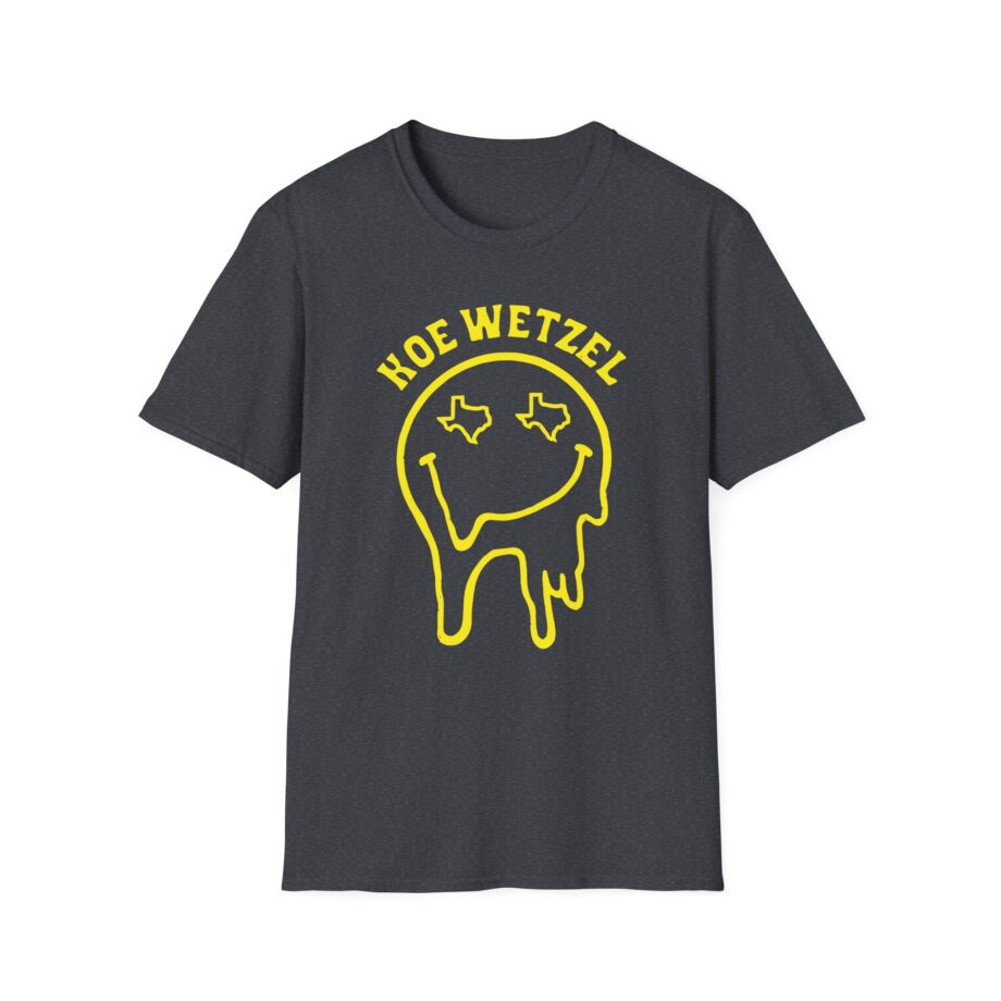 Koe Wetzel Drippy Smiley Unisex Softstyle T-shirt