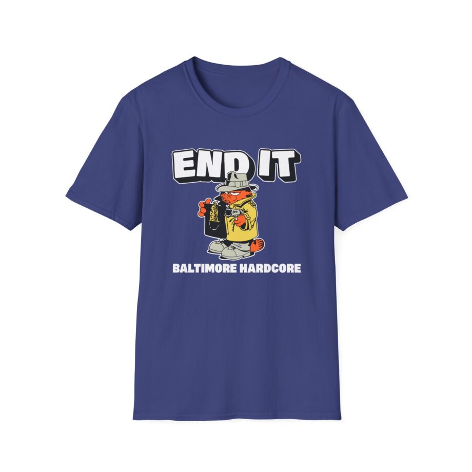 End It Baltimore Hardcore Unisex Softstyle T-Shirt