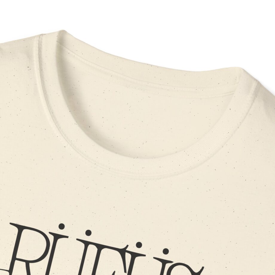 Rufus Du Sol Flower Ecru Unisex Softstyle T-Shirt
