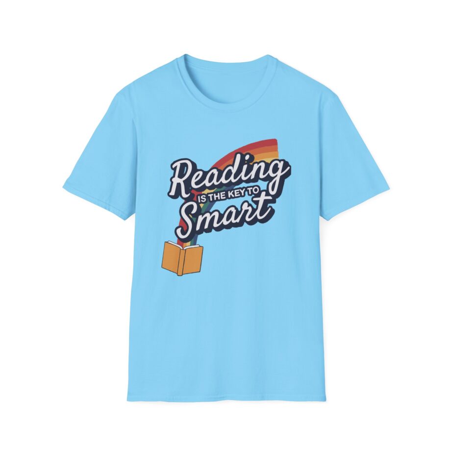 Nate Bargatze Reading is the Key to Smart Unisex Softstyle T-Shirt
