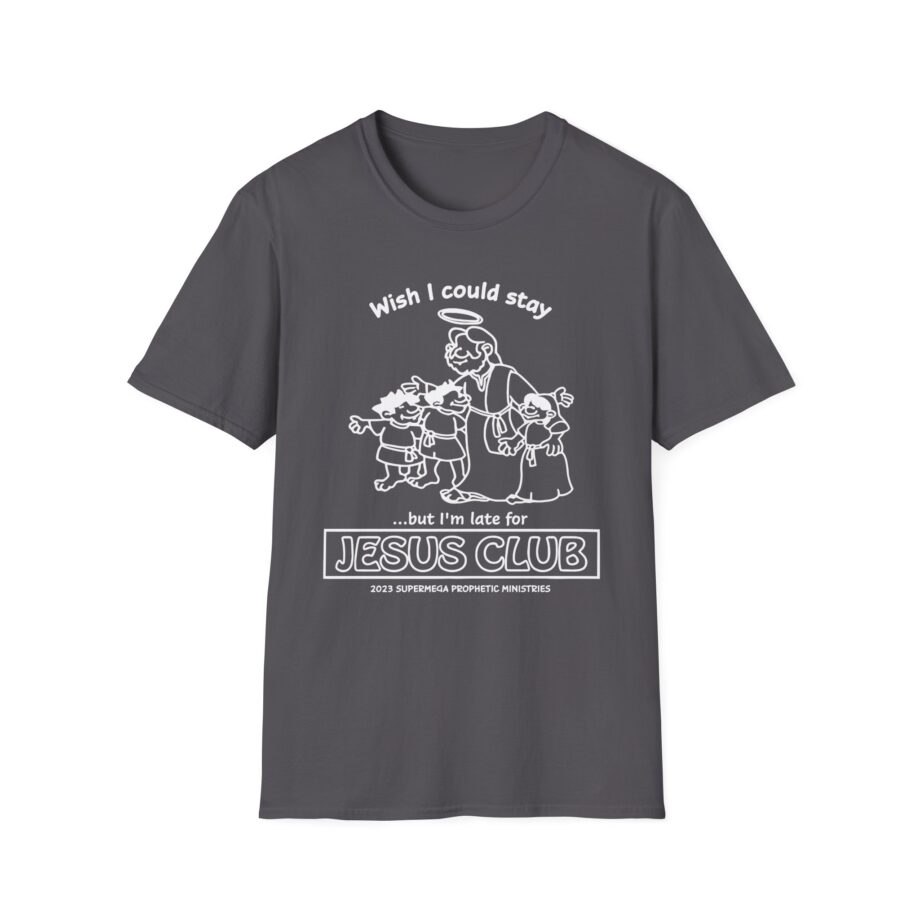 Supermega Jesus Club Unisex Softstyle T-shirt