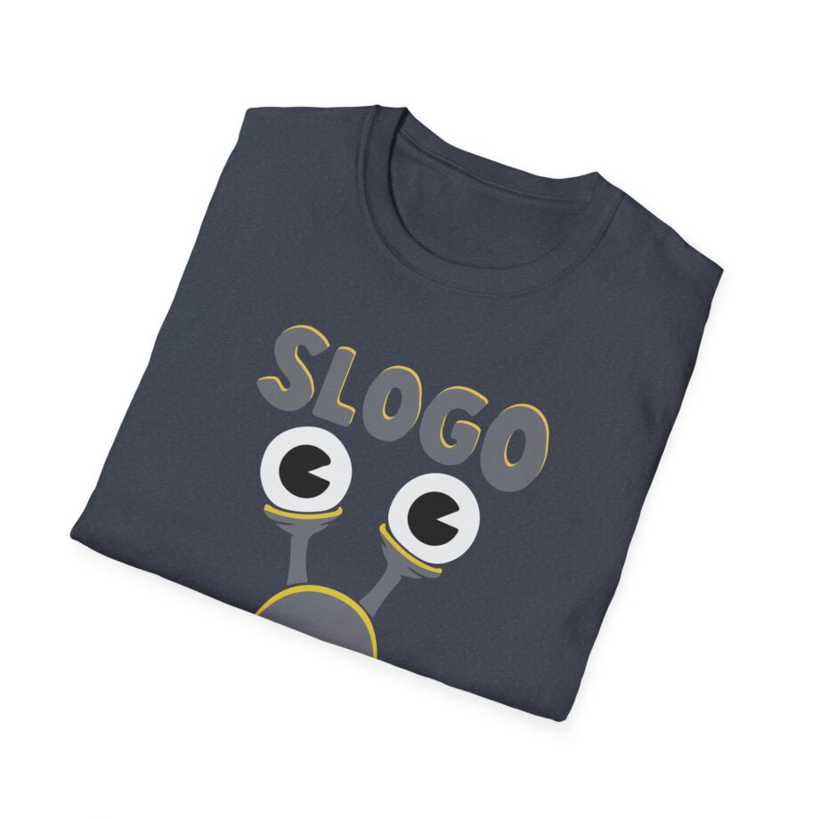 Slogo Snail Cute Unisex Softstyle T-Shirt