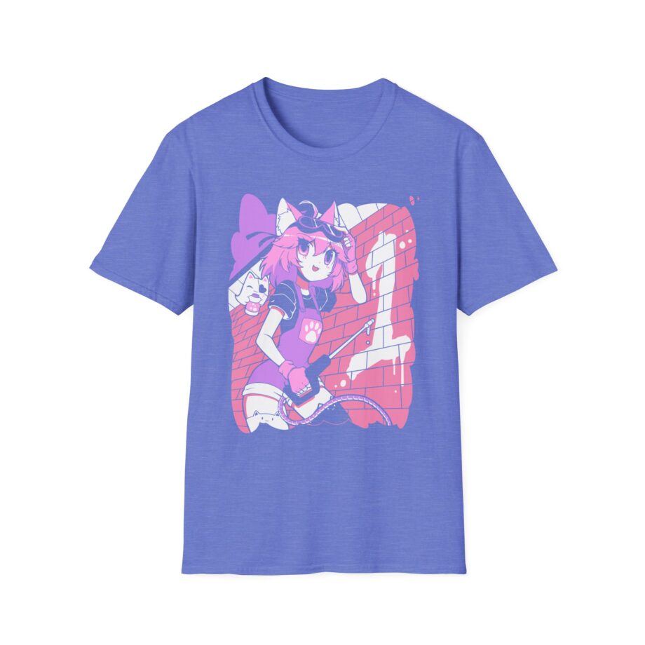 Vshojo Nyanners Anime  Unisex Softstyle T-Shirt