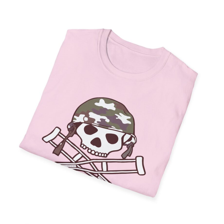 Jackass Camouflage Helmet Unisex Softstyle T-Shirt