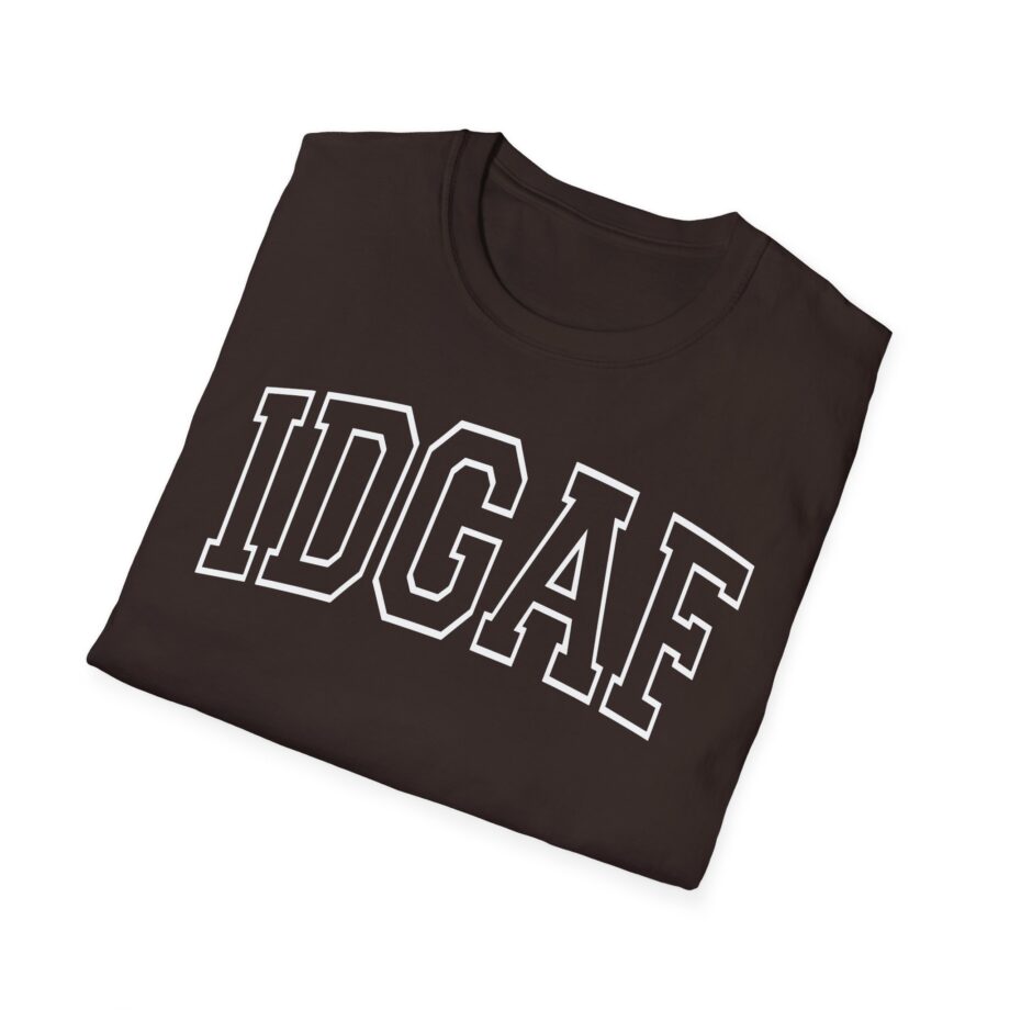 Sadie Crowell Idgaf Unisex Softstyle T-shirt