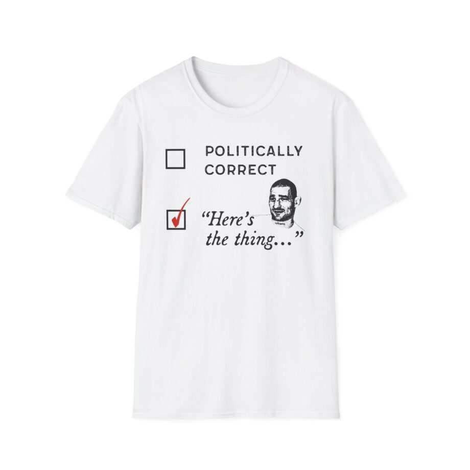 Sean Strickland Here's the Thing Unisex Softstyle T-shirt
