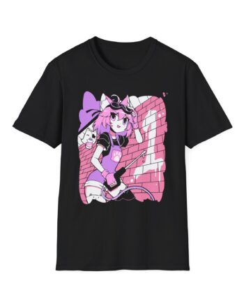 Vshojo Nyanners Anime  Unisex Softstyle T-Shirt