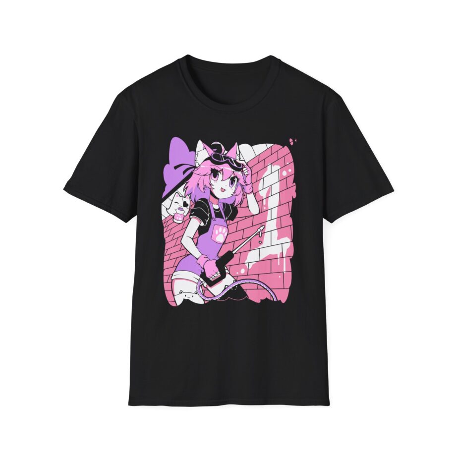 Vshojo Nyanners Anime  Unisex Softstyle T-Shirt