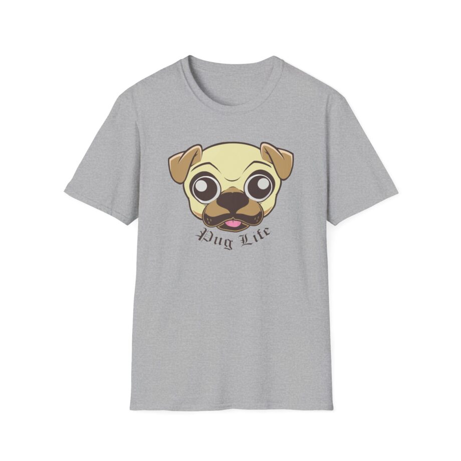Morgz Pug Life Unisex Softstyle T-Shirt