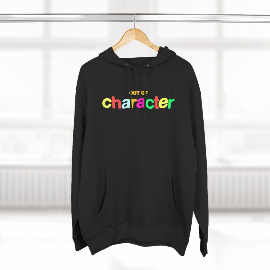 Slushy Noobz  Out Of Character Three-panel Fleece Hoodie