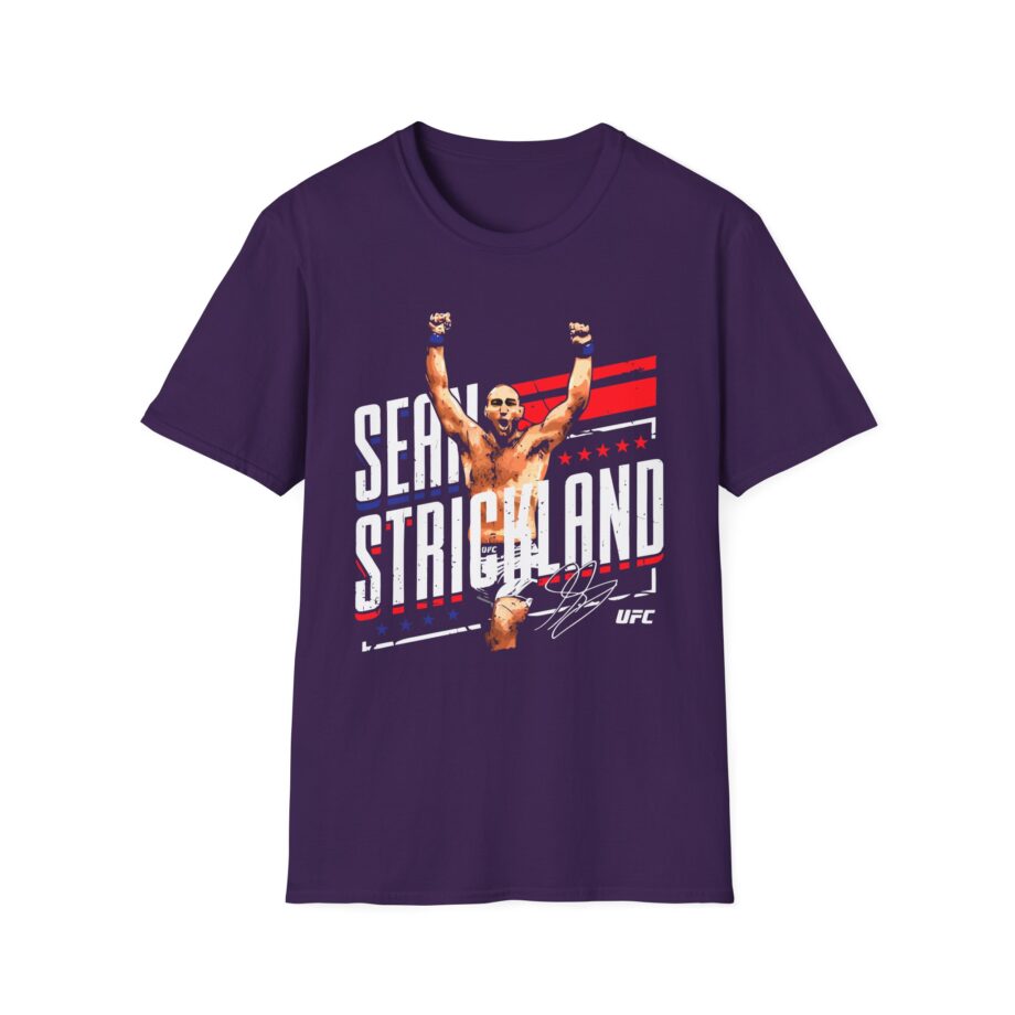 Sean Strickland Stars & Stripes Unisex Softstyle T-shirt