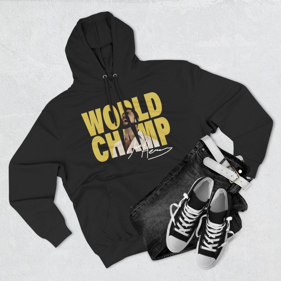 Joe Hendry World Champion Three-Panel Fleece Hoodie