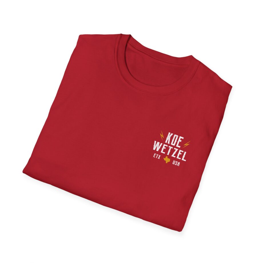 Koe Wetzel Shadow Sunfade Unisex Softstyle T-shirt