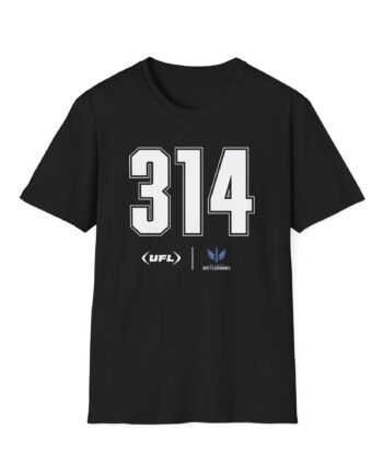 St. Louis Battlehawks Area Code Unisex Softstyle T-shirt