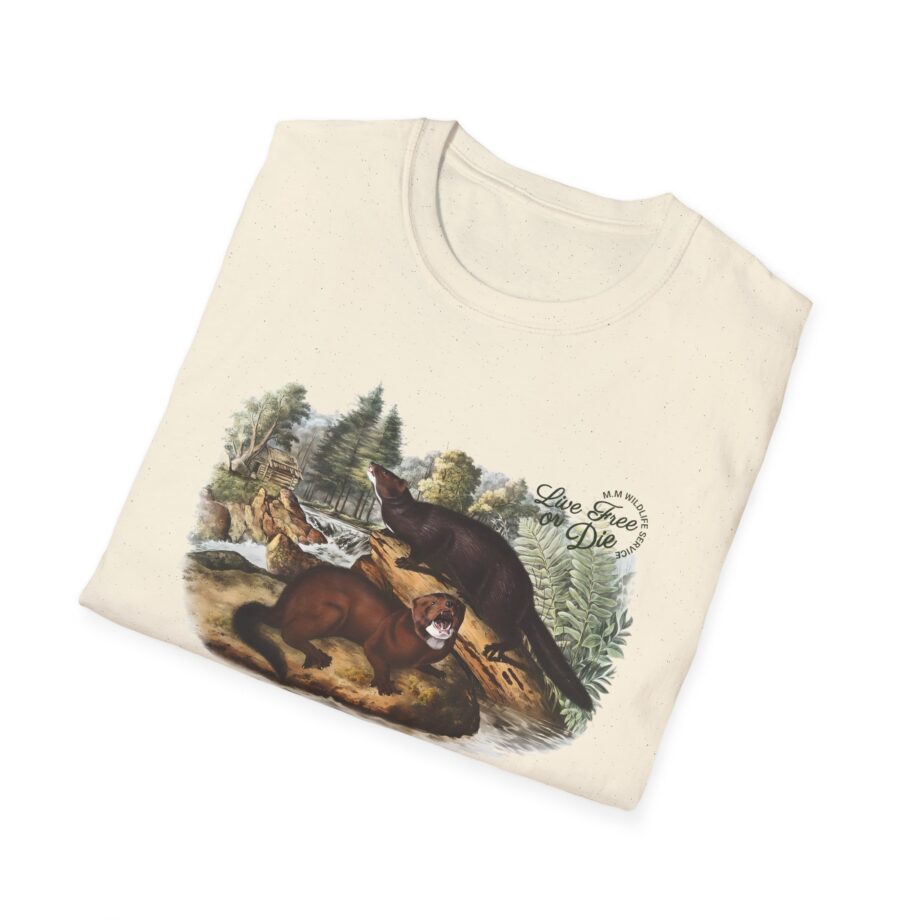 Live Free or Die in Mogul Hampshire Unisex Softstyle T-Shirt