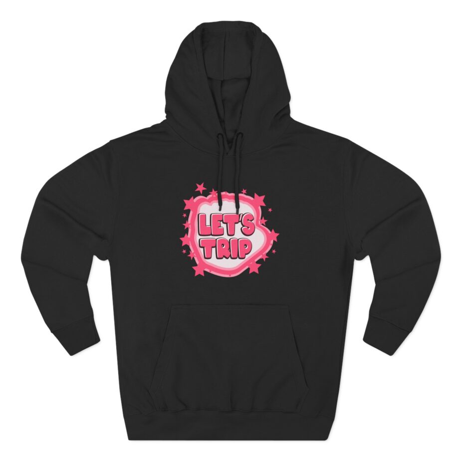 Sturniolo Triplets Let's Trip Airbrush Three-panel Fleece Hoodie