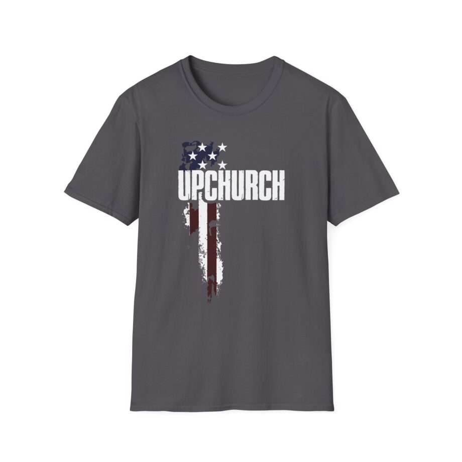 Upchurch Family American Flag Graphic Unisex Softstyle T-Shirt